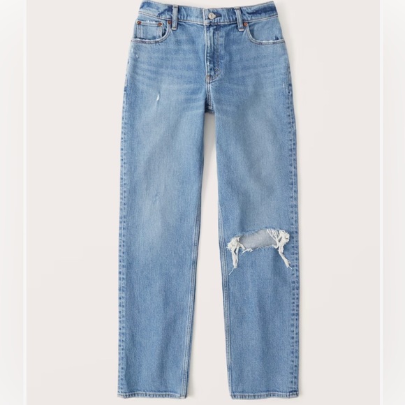 Abercrombie & Fitch Denim - ABERCROMBIE & FITCH Low Rise 90s Straight Jean SIZE 10/31  -New